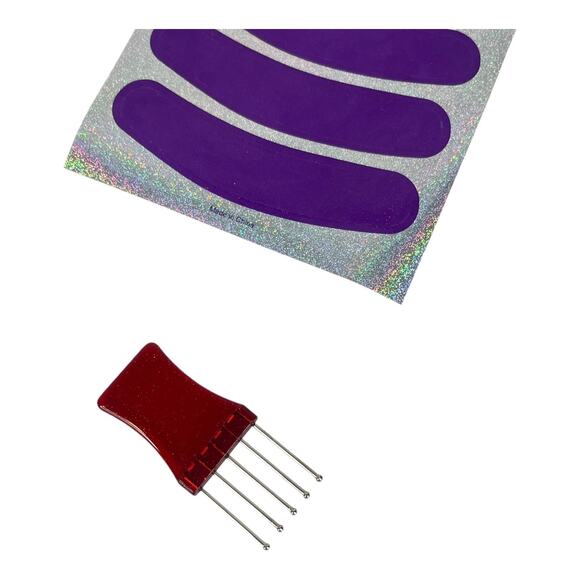 VTG American Girl Horse Hair Extension Pick Hoof Stickers & Stone Jewel Stickers - Picture 4 of 5